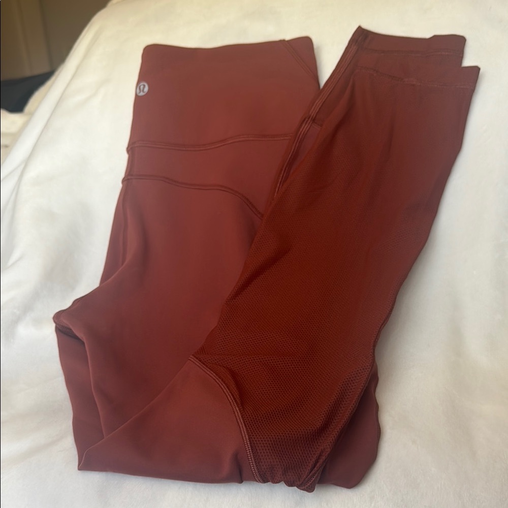 Lululemon Brown High-Waisted Leggings